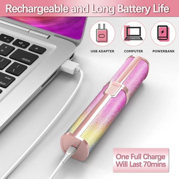 2 In 1 Electric Eyebrow Trimmer And Shaver, Flawless Hair Remover 2 In 1 Hair Remover Trimmer For Women, Flawless Facial Machine Razor, Painless Eyebrow Removal (rechargeable)